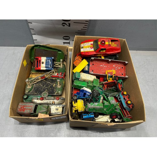 192 - Collectable dinky, match box etc toys