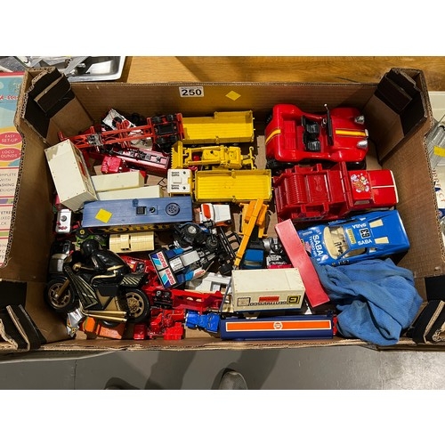 250 - Collection of vintage toys matchbox etc