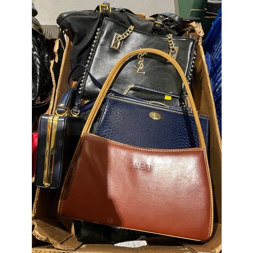 85 - 2 Boxes designer bags
