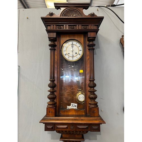 Victorian Vienna wall clock