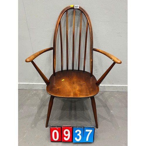 937 - Ercol quaker carver chair