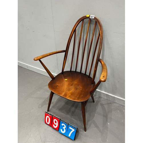 937 - Ercol quaker carver chair