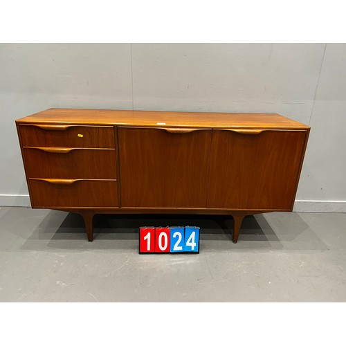 1024 - McIntosh teak mid century sideboard. Very clean