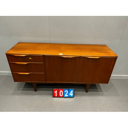 1024 - McIntosh teak mid century sideboard. Very clean