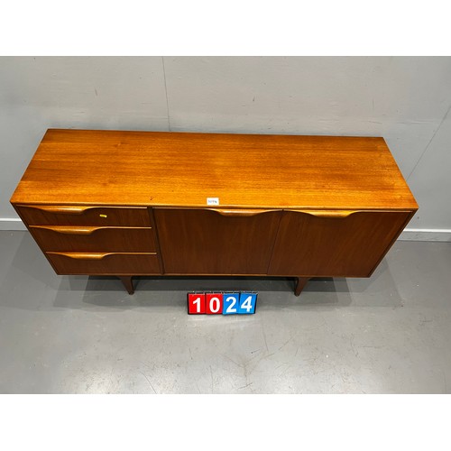 1024 - McIntosh teak mid century sideboard. Very clean