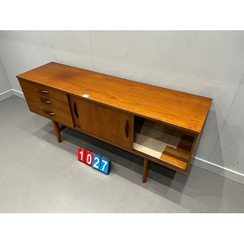 1027 - Avalon mid century teak sliding door sideboard