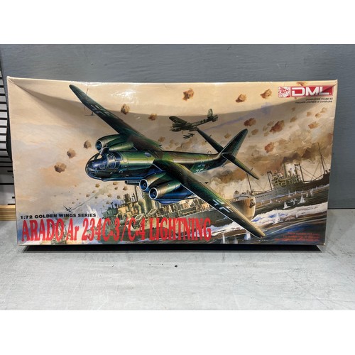 65 - 6x Dragon planes inc, fw190a-7, he 162a-2, fw190g-3 jet bomber etc