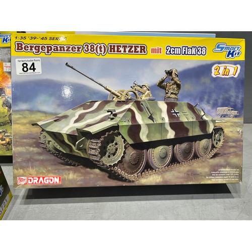 84 - 4x dragon tanks inc, panzerjage pak 38, hetzer & another