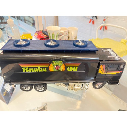 172 - Vintage mask outlaw toy on original box