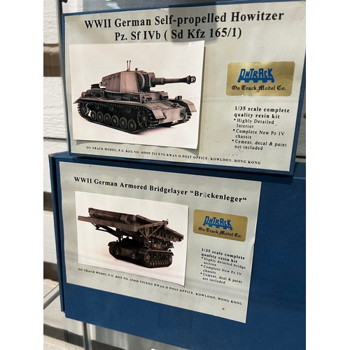 235 - 2 boxed model tank kits