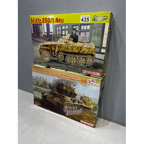 435 - 2x Dragon heavy armour vehicles + tank