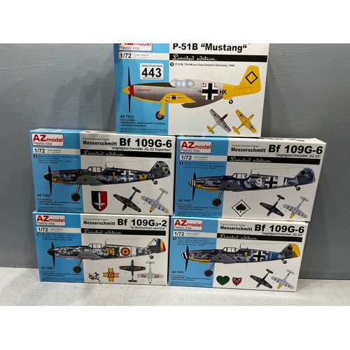 443 - 5x A.Z model plane kits