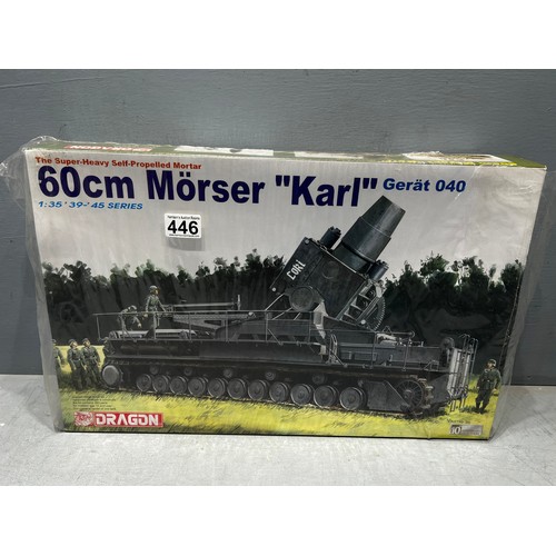 446 - Dragon morser 'karl' heavy self propelled morter