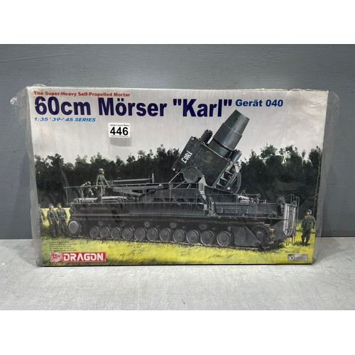 446 - Dragon morser 'karl' heavy self propelled morter