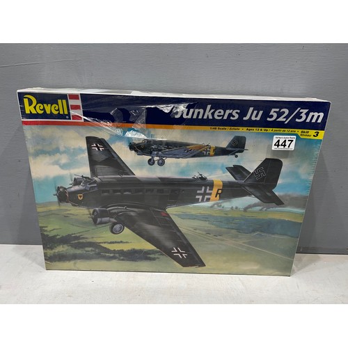 447 - Revell junkers ju52