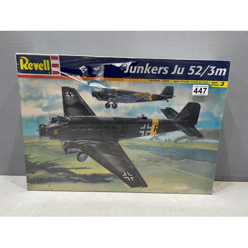 447 - Revell junkers ju52