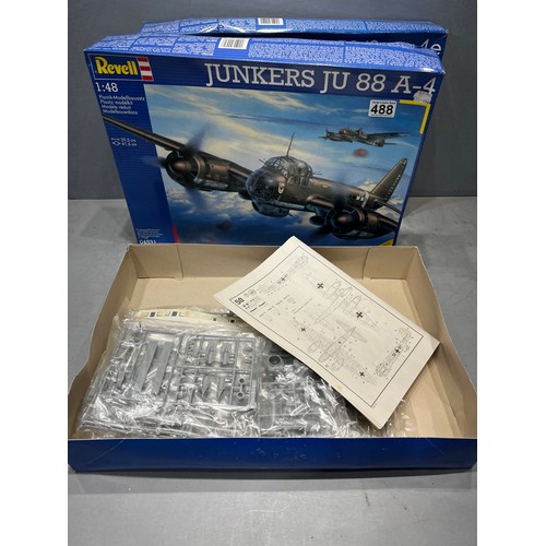 488 - 2x Revell junker planes