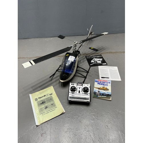 345D - Model helicopter (Micro mold LARK 2 ) + Apex 7 remote control system