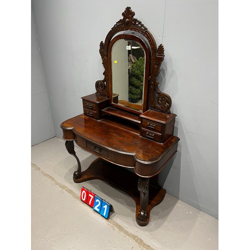 721 - Victorian mahogany duchess dressing table