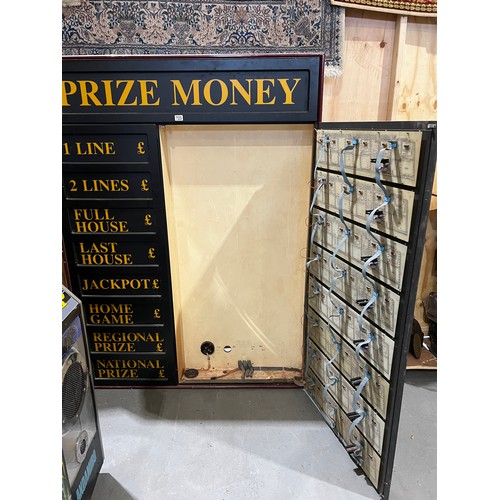 723 - Bingo sign 'Prize Money' large approx 6ft x 3ft