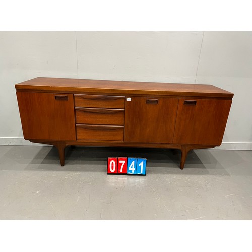 741 - Clean mid century sideboard by Greaves & Thomas