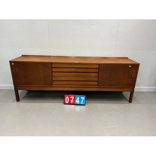 747 - Mid century teak sideboard danish? mobler?