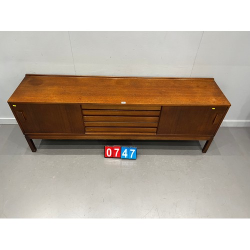 747 - Mid century teak sideboard danish? mobler?