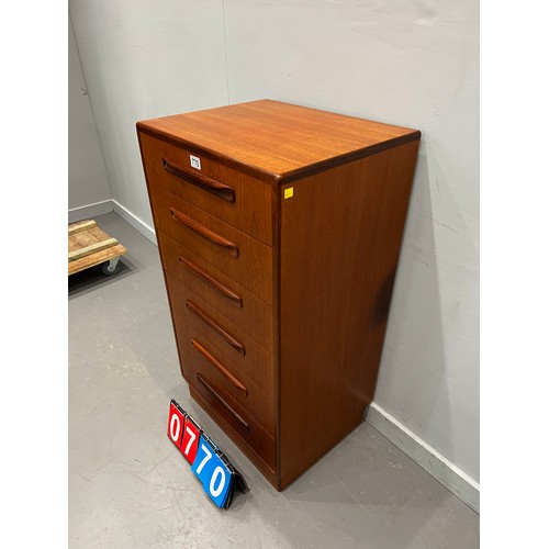 770 - G-plan fresco mid century tall boy