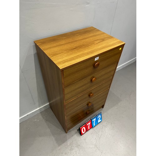 772 - Mid century chest of drawers