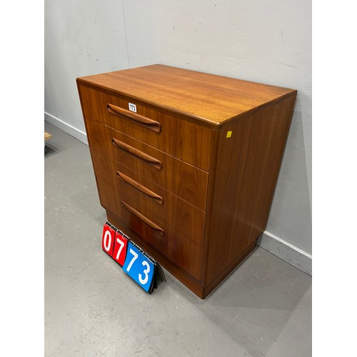 773 - G-plan fresco chest of 4 drawers