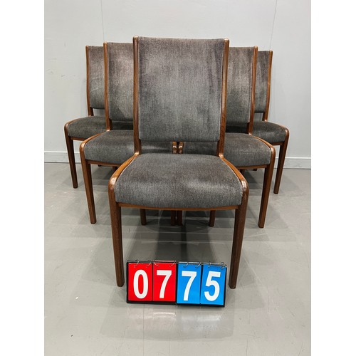 775 - 6 G-plan dining chairs