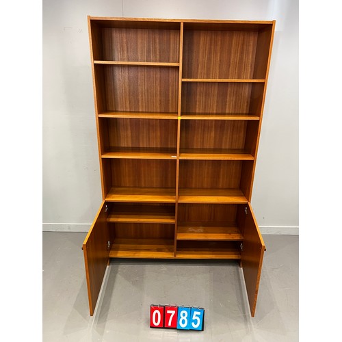 785 - Danish mid century wall unit/ room divider