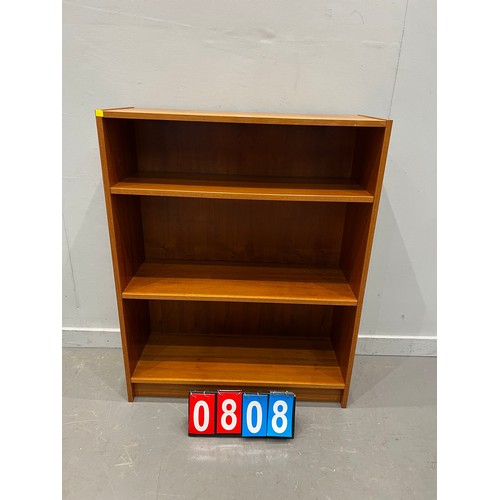 808 - Mid century teak bookcase