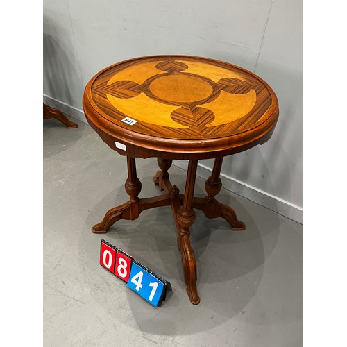 841 - French inlaid centre table