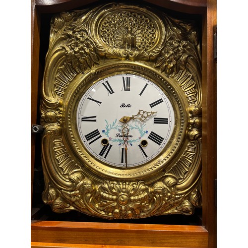 920 - Impressive french grandfather clock good case