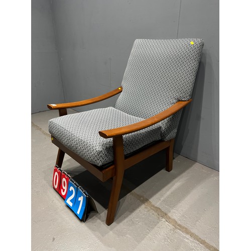 921 - Teak mid century chair danish design