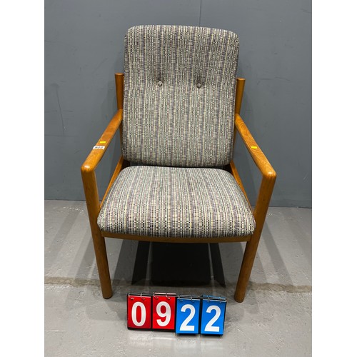 922 - Ercol blonde carver chair