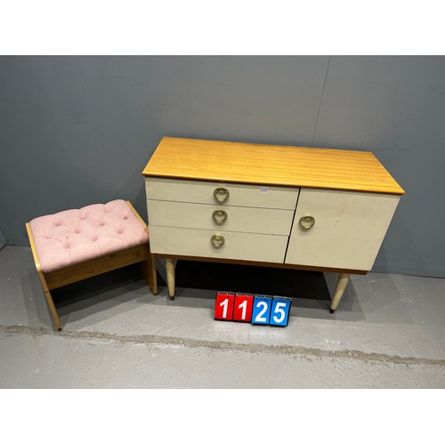 1125 - Mid century teak sideboard