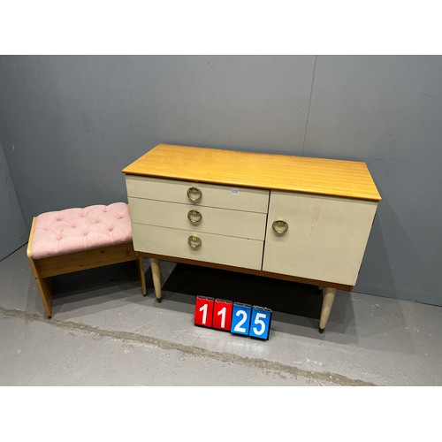 1125 - Mid century teak sideboard