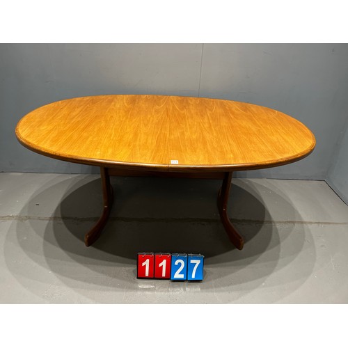 1127 - G-Plan Fresco mid century dining table. Very clean