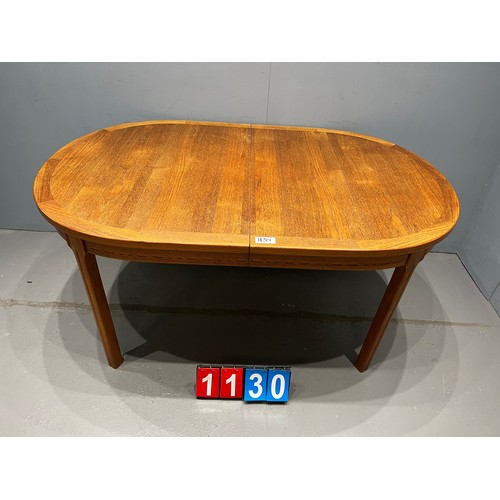 1130 - Nils Jonsson Danish mid century dining table for Troeds