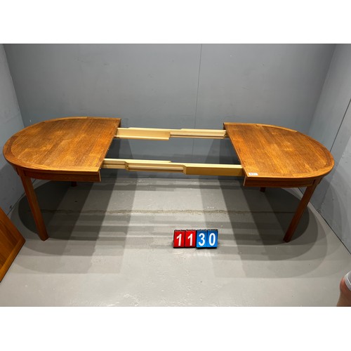 1130 - Nils Jonsson Danish mid century dining table for Troeds