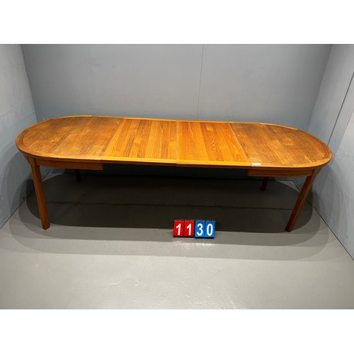 1130 - Nils Jonsson Danish mid century dining table for Troeds