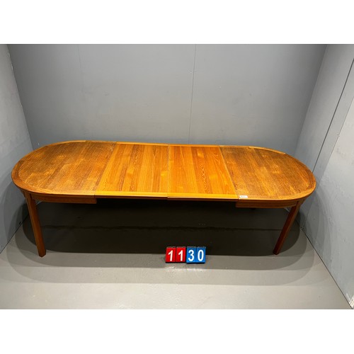 1130 - Nils Jonsson Danish mid century dining table for Troeds