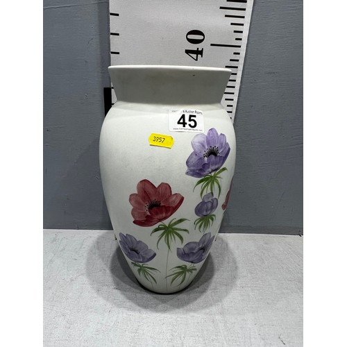 45 - large radford vase Mid century