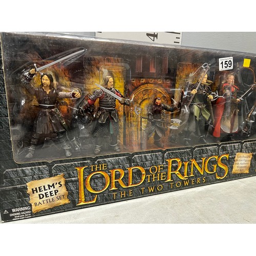 159 - The Lord of the Rings 'Helms Deep Battle' boxed set