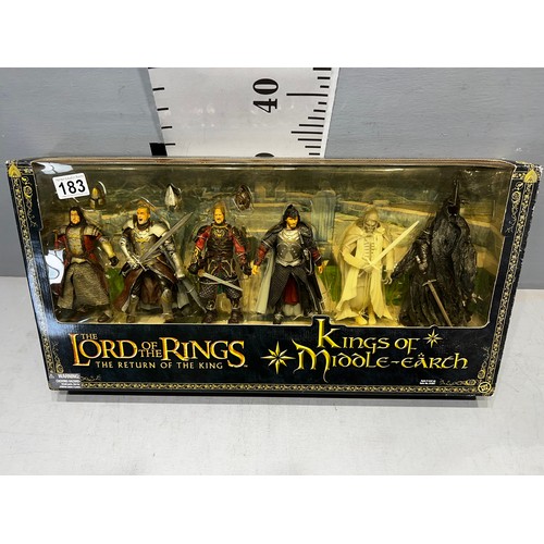 183 - Lord of the Rings Kings of the Middle Earth boxed set