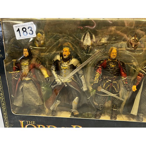 183 - Lord of the Rings Kings of the Middle Earth boxed set