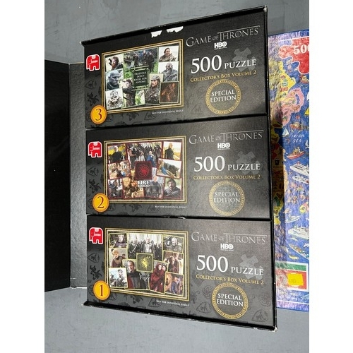 180A - 3 boxed jigsaws