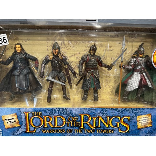 186 - Lord of the Rings 'Warriors of the Two Towers' boxed set